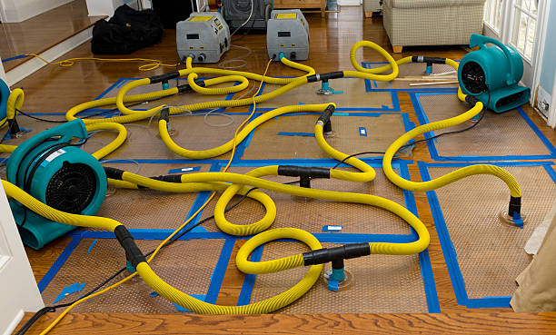 Professional Water Extraction technician working in DeSoto, TX
